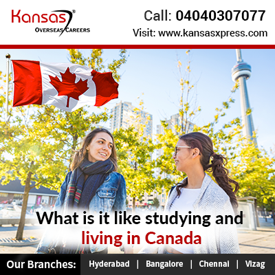 canada studying living